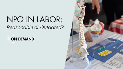 Product image for NPO Guidelines in Labor: Reasonable or Outdated?