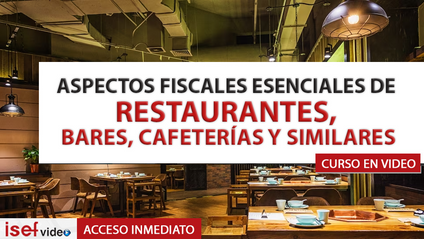 Product image for ASPECTOS FISCALES ESENCIALES DE RESTAURANTES, BARES, CAFETERÍAS Y SIMILARES
