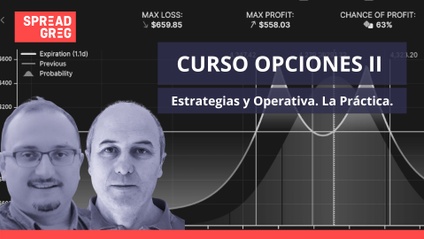 Product image for Curso Online de Opciones II: Estrategias y Operativa. La Práctica