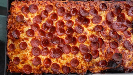 Product image for Sourdough Pan Pizza Dough Calculator