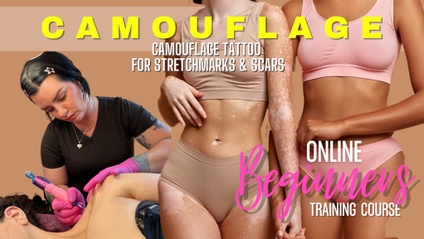 Product image for ONLINE Scar Camouflage Tattoo Training - Certification - No Kit