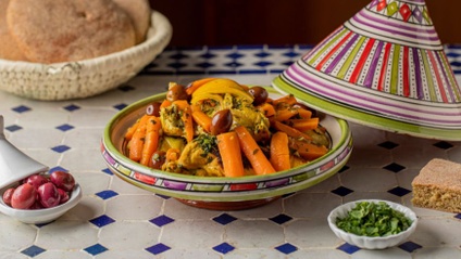 Product image for Moroccan Chicken Tagine with Carrots and Olives