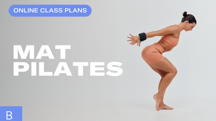 Product image for Mat Pilates Class Plans