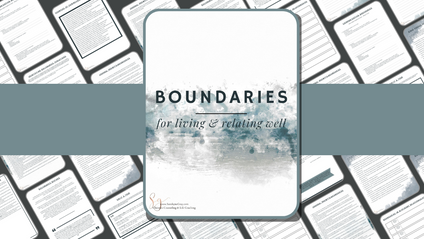 Product image for Boundaries Worksheet Bundle