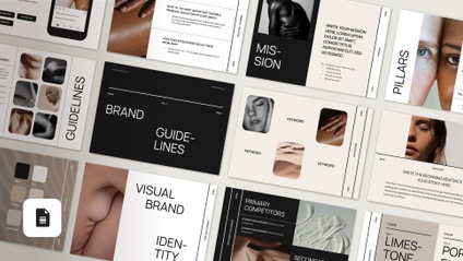Product image for NEUE | Brand Guidelines Template