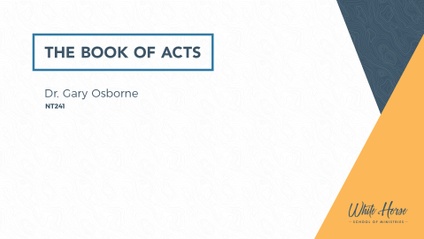 Product image for NT241 - The Book of Acts