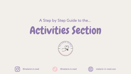 Product image for A Step by Step Guide to the Activities Section