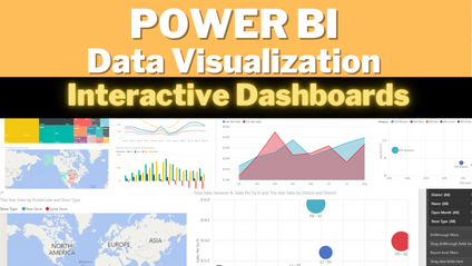Product image for Power BI | Data Visualization and Interactive Dashboards