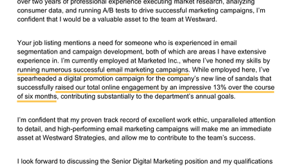 Product image for Creating a Powerful Branded Cover Letters