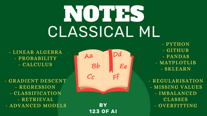 Product image for Notes: Classical Machine Learning