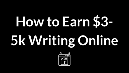Product image for How to Earn $3-5k Writing Online Workshop