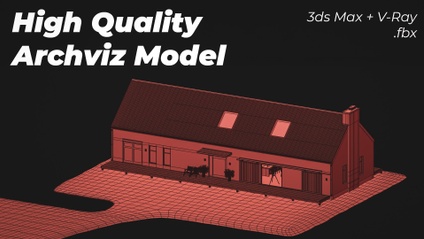 Product image for High-Quality Archviz Model