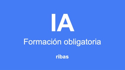 Product image for IA - Formación obligatoria