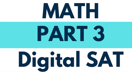 Product image for Mr. Bassam Digital SAT Math Course: PART 3 - March 25