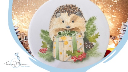 Product image for Hedgehog and his present