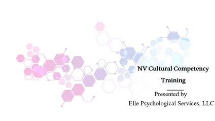 Product image for Nevada Cultural Competency Training