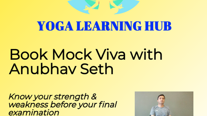 Product image for Practicals and VIVA Paid examination only for Yoga learning hub