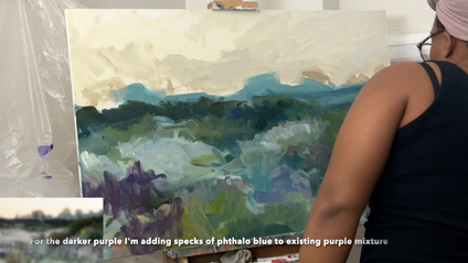 Product image for Oil Painting: How to paint an abstract landscape