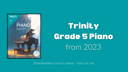 Product image for Trinity Grade 5 (from 2023)