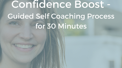 Product image for Last Minute Confidence Boost - 30 min Guided Self-Coaching Process