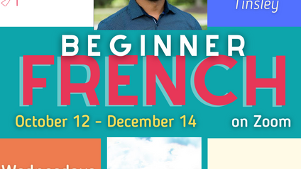 Product image for Fall 2022 Beginner French with Benjamin Tinsley