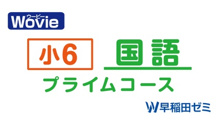Product image for 小6　国語　プライムコース