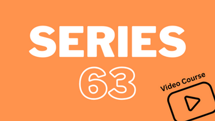 Product image for Series 63 Video Course