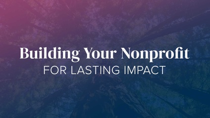 Product image for Building Your Nonprofit for Lasting Impact