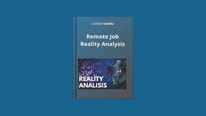 Product image for Remote Job Reality Analysis Template for Freshers