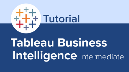 Product image for Tableau Business Intelligence Intermediate