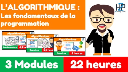 Product image for L'algorithmique : les fondamentaux de la programmation informatique