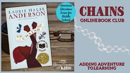 Product image for Chains Online Book Club ~ American Classic Literature Series for Middle School