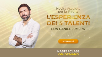 Product image for L'Esperienza dei 4 Talenti | Masterclass Filo d'Oro con Daniel Lumera