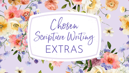 Product image for Chosen Scripture Writing Extras