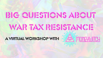 Product image for Big Questions About War Tax Resistance 