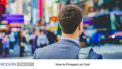Product image for How to Prospect on Foot