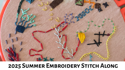 Product image for Summer Embroidery Stitch Along