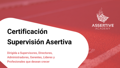 Product image for Certificación Supervisión Asertiva