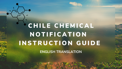 Product image for Instruction Guide to Chile's "REACH" Notification Platform (ENGLISH TRANSLATION)