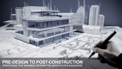 Product image for Pre-Design to Post Construction: Strategies to Maximize Profitability for Architects