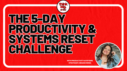 Product image for The 5-Day Productivity & Systems Reset Challenge