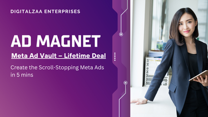 Product image for AdMagnet: Scroll-Stopping Meta Ads Templates