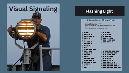 Product image for Visual Signalling (Coast Guard Approved)