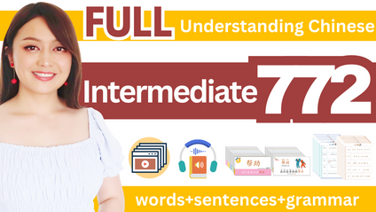 Product image for Intermediate Chinese NEW3.0 HSK2 : 772 Intermediate words+sentences with detailed explanations