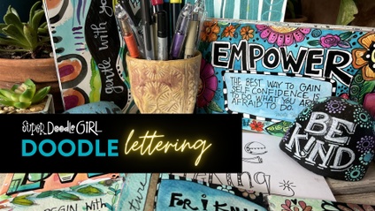 Product image for Doodle Lettering [DIY Class]