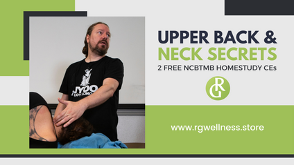 Product image for Upper Back & Neck Secrets 2 Free NCBTMB Homestudy CEs