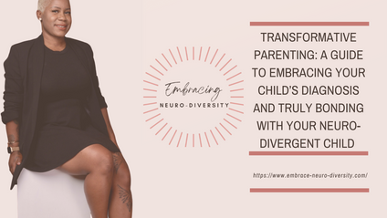 Product image for Transformative Parenting: A guide to Embracing your child’s diagnosis and truly bonding with your neuro-divergent child 