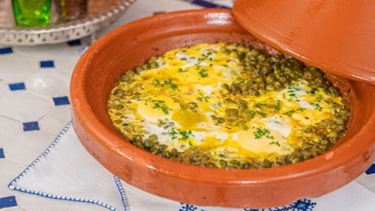 Product image for Moroccan Peas and Eggs Tagine