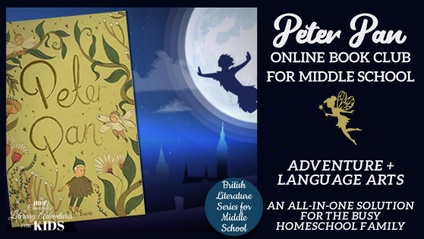 Product image for Peter Pan Online Book Club ~ British Literature Series for Middle School
