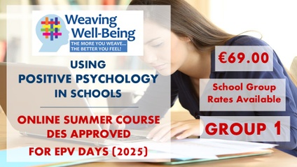 Product image for Weaving Well-Being (2025 - Group 1) - EPV Approved Online Summer Course